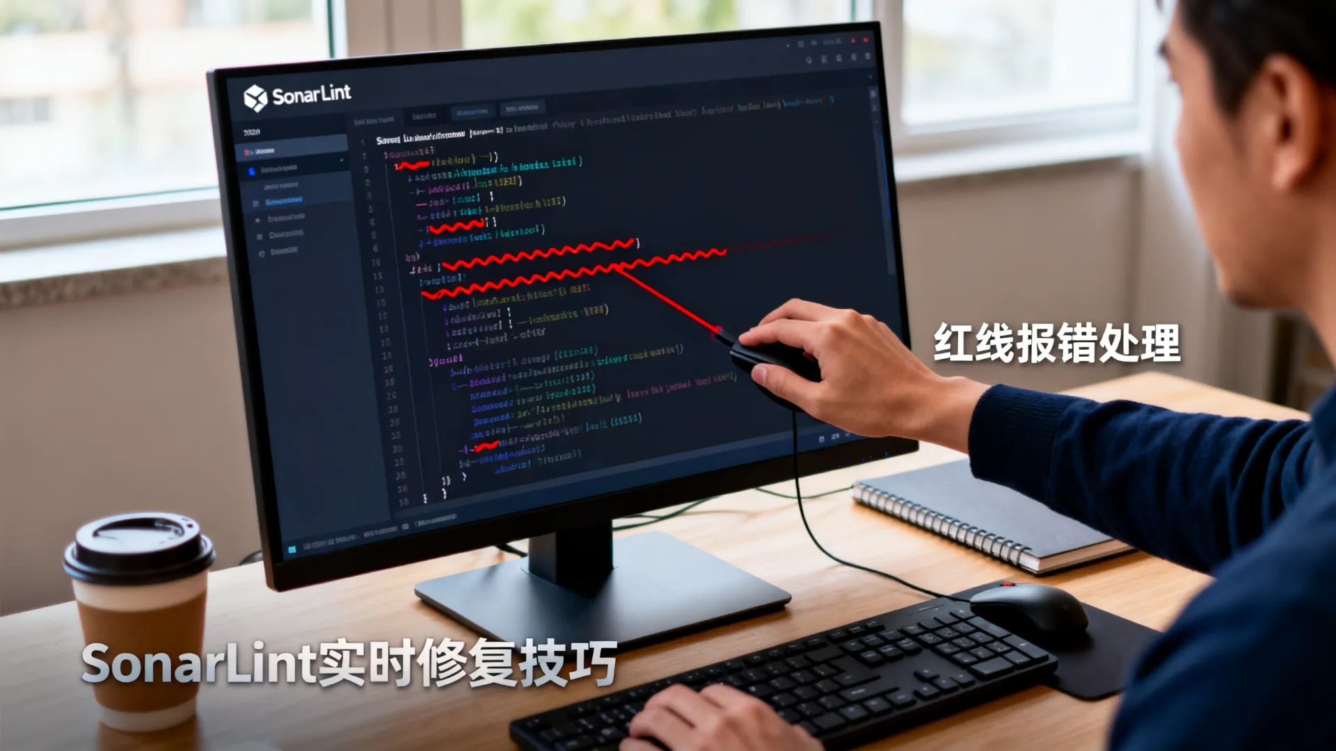 SonarLint使用遇红线报错?实时修复技巧测评 SonarLint使用遇红线报错