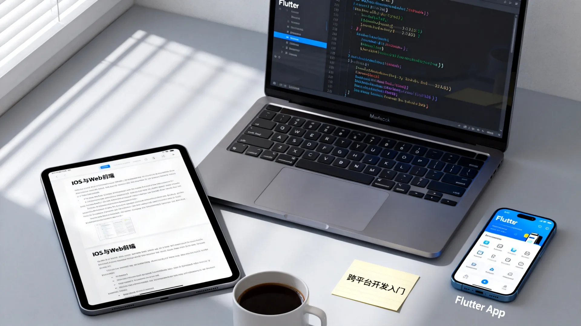 iOS与Web前端如何双修?Flutter跨平台开发入门教程 iOS与Web前端如何双修?Flutter跨平台开发入门教程