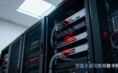 服务器经常卡顿？可能是带宽问题，服务器带宽不足会导致卡顿吗