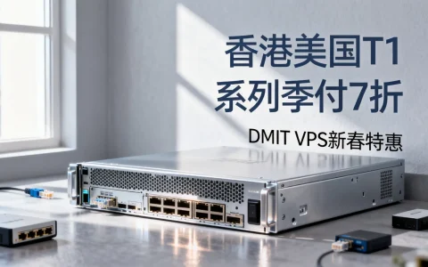 DMIT VPS新春特惠怎么样？香港美国T1系列季付7折吗？