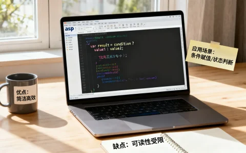 asp三元运算符的应用场景和优缺点是什么？
