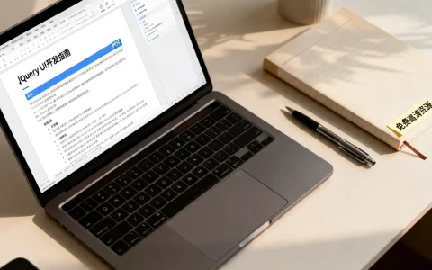 jQuery UI开发指南PDF怎么下载，哪里有免费高清版资源