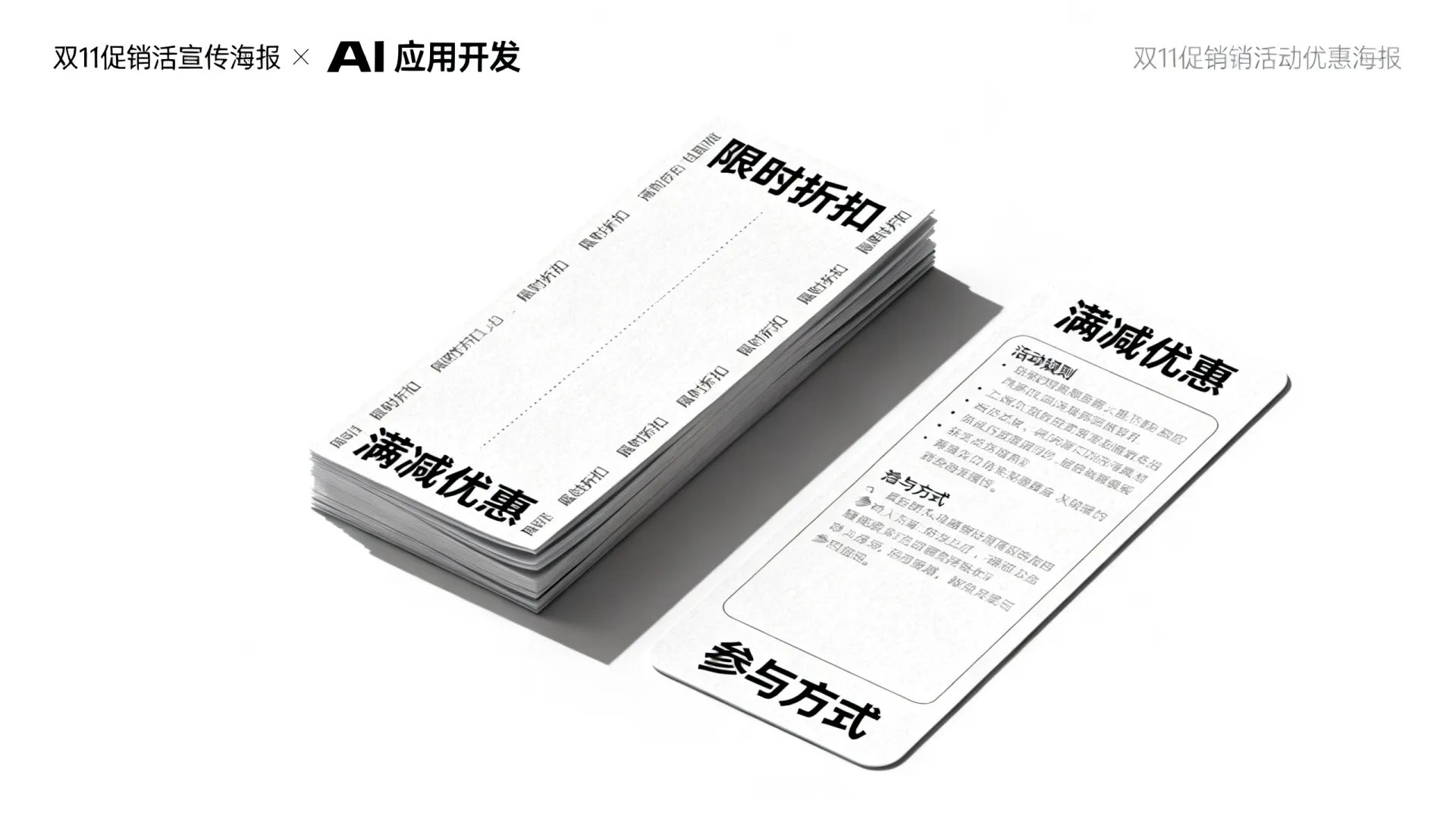 AI应用开发双11促销活动有哪些优惠,怎么参加最划算? AI应用开发双11促销活动有哪些优惠