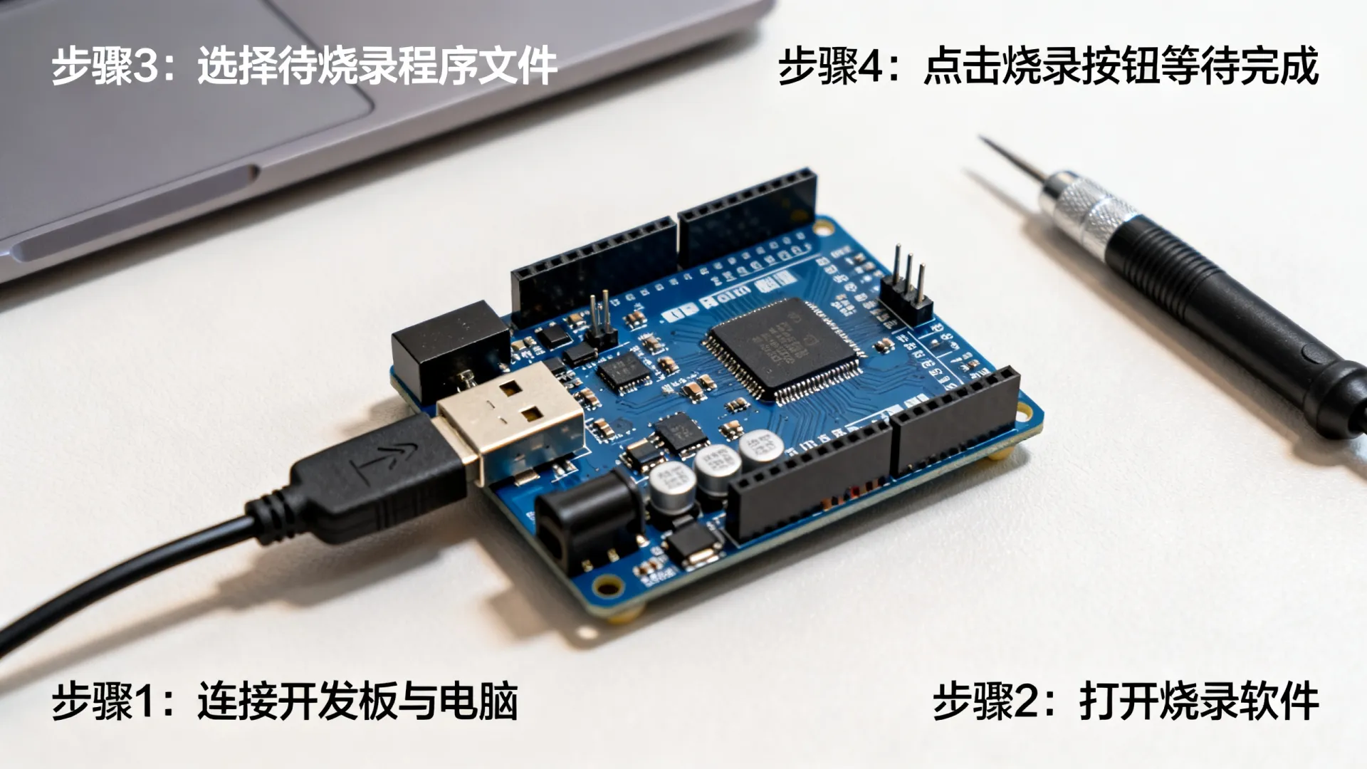 开发板烧录程序