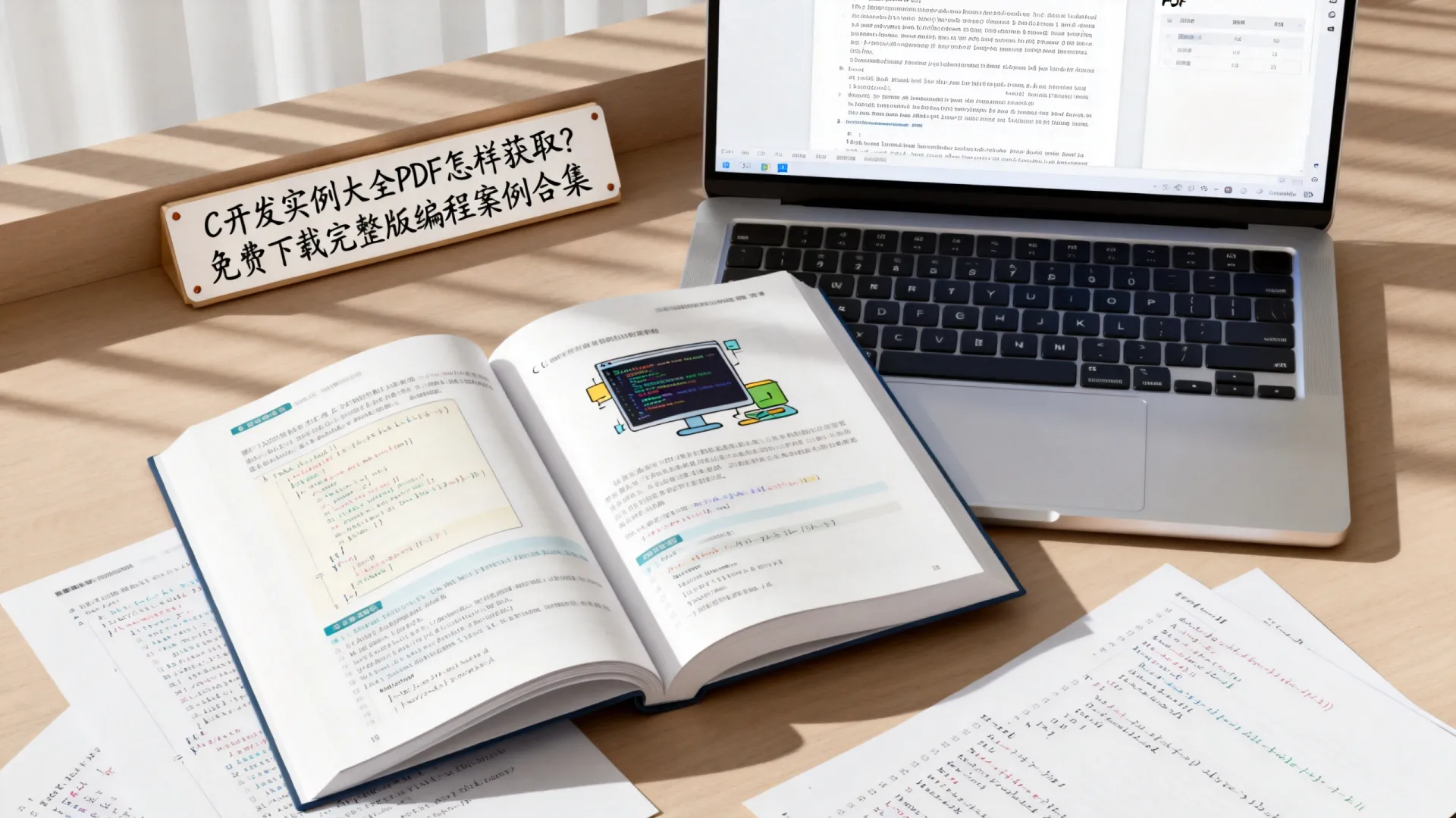 C开发实例大全PDF怎样获取？免费下载完整版编程案例合集