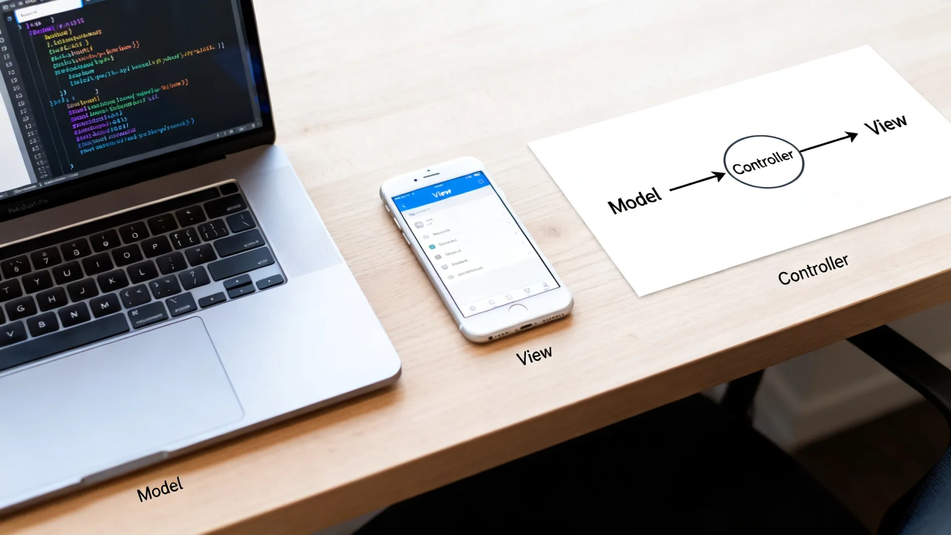 iOS开发MVC模式是什么?详解模型-视图-控制器架构 iOS开发MVC模式是什么