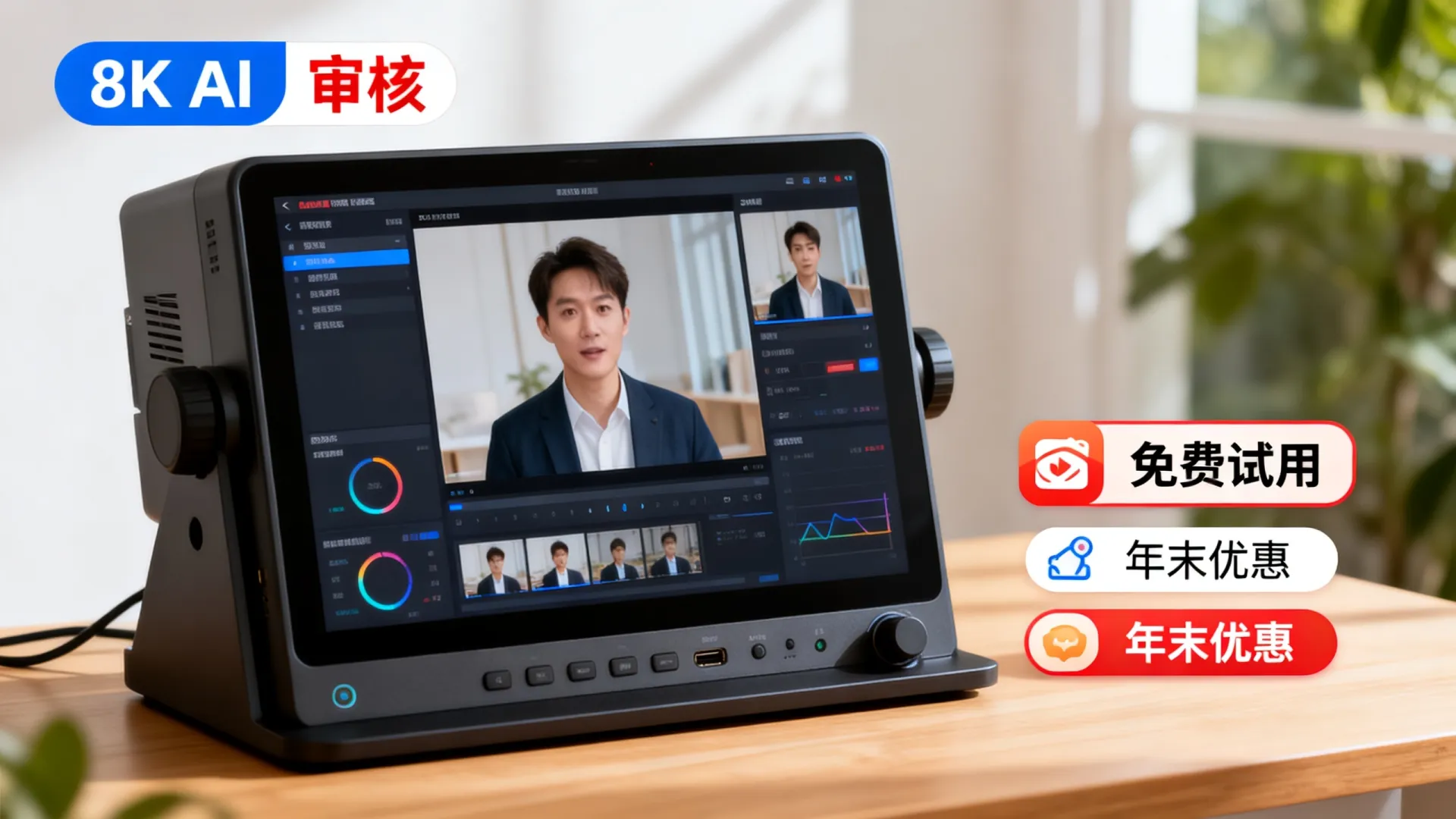 AI视频审核年末活动能免费试用吗