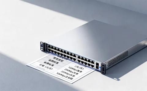 服务器带宽费用怎么算最便宜？带宽收费标准价格表