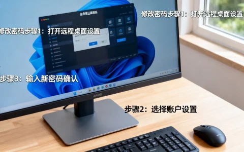 服务器远程桌面密码怎么改，如何修改用户名和密码？