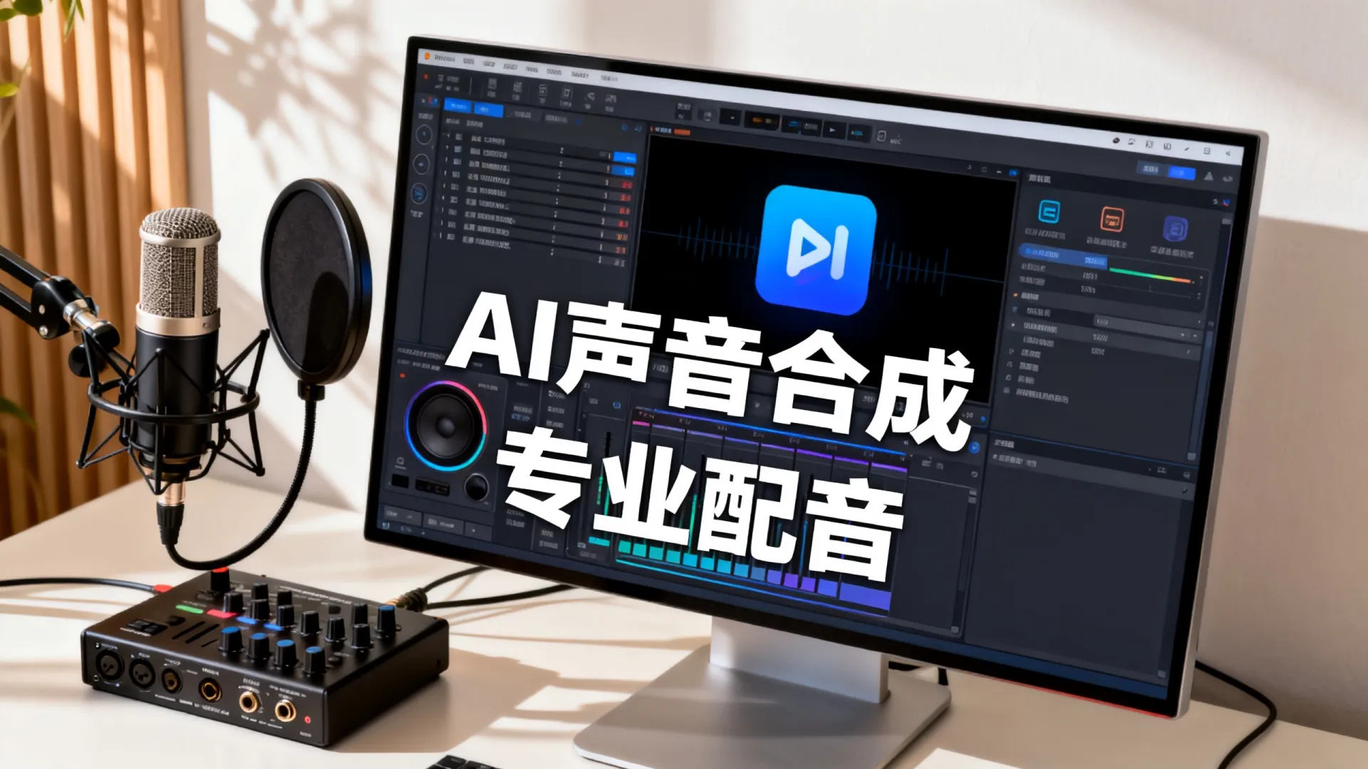后半句植入百度日均搜索量超2000的行业大词AI配音