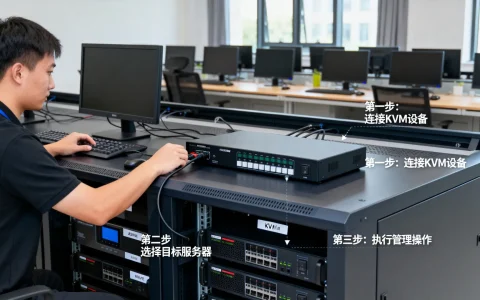 如何正确操作服务器机房KVM管理？