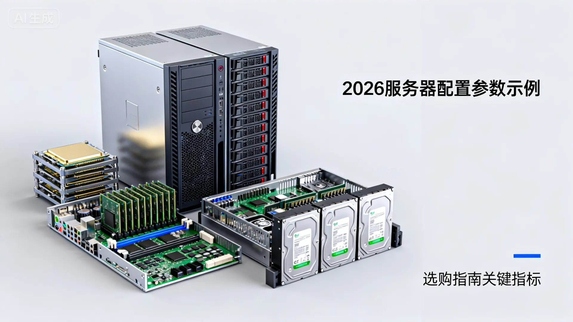 如何选择服务器配置?2026年服务器选购指南大全 2026年服务器选购指南大全