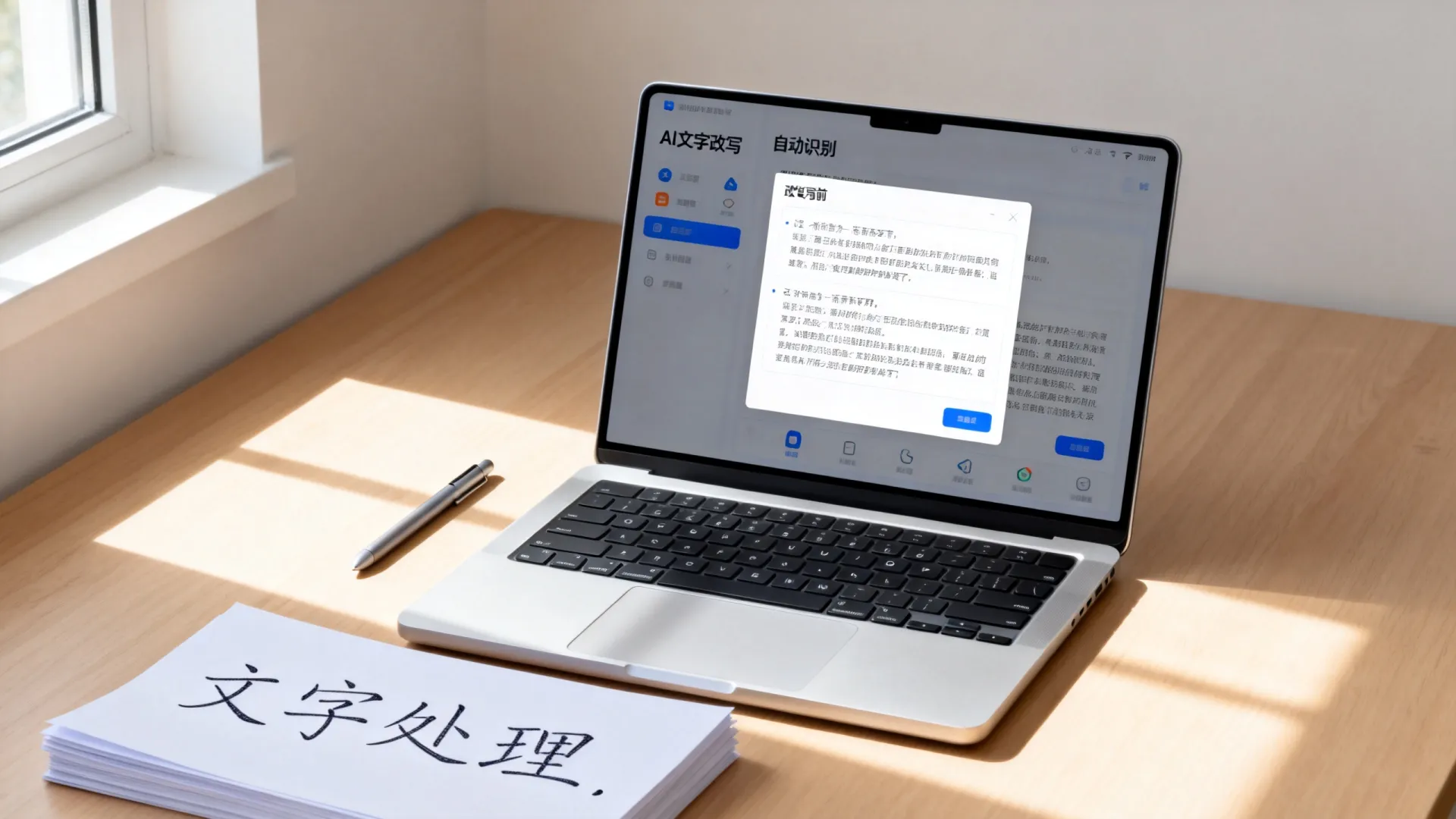 ai怎么自动识别更改文字