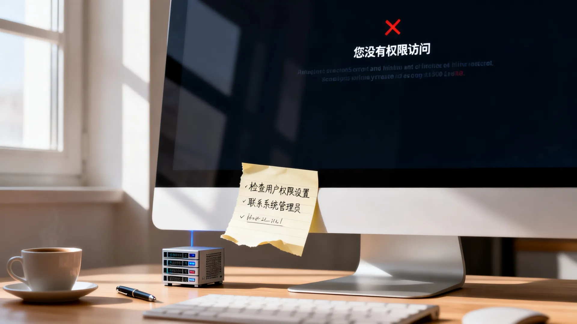 如何解决服务器提示您没有权限访问的问题