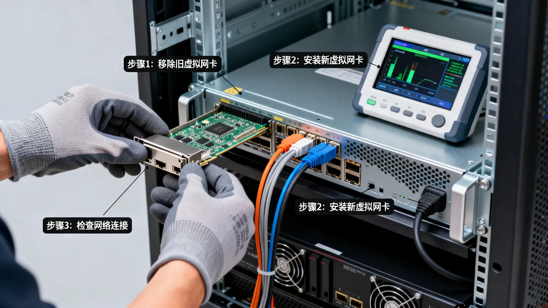 服务器更换虚拟网卡 服务器更换虚拟网卡