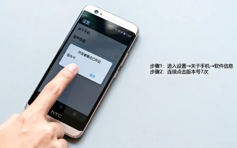HTC开发者模式怎么开启，在哪里找到设置入口？