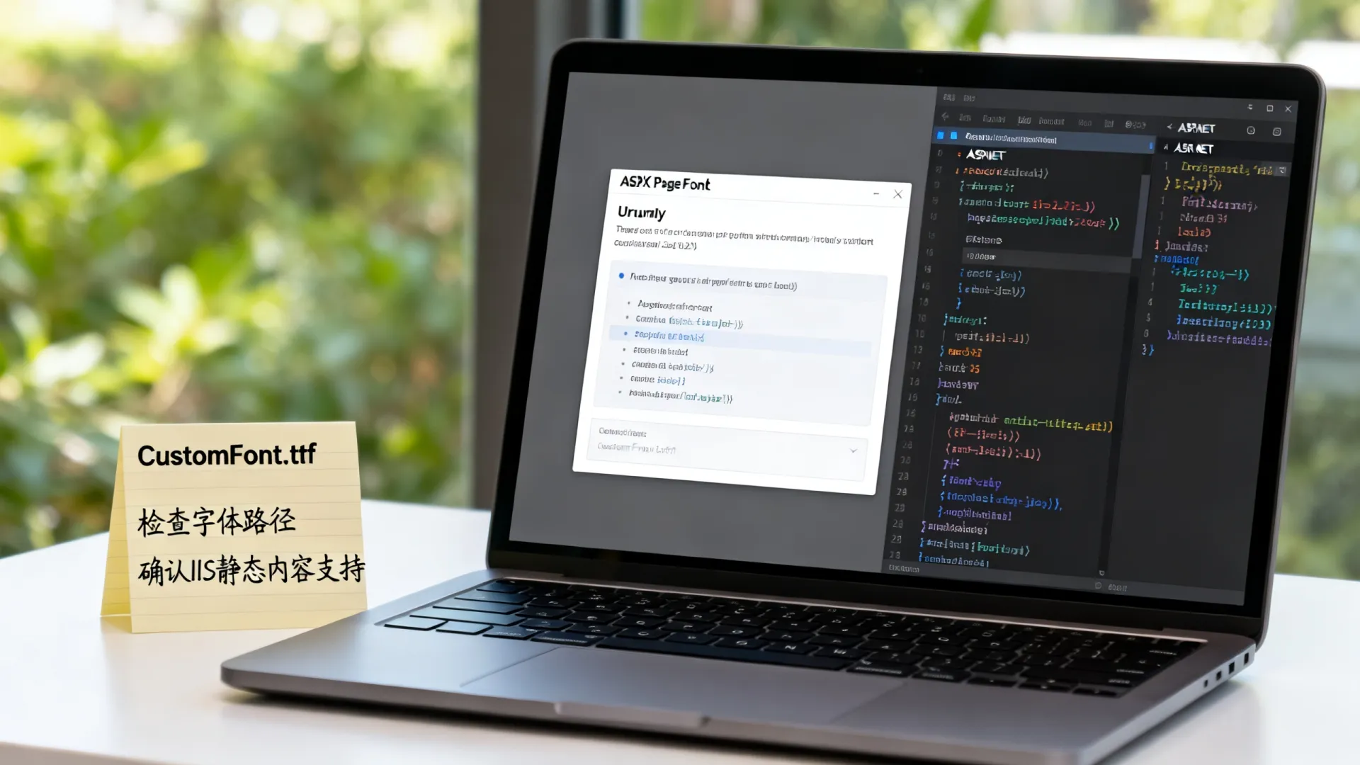 ASPX页面字体异常怎么办?ASP.NET字体加载终极解决方案 ASPX页面字体异常怎么办?ASP.NET字体加载终极解决方案