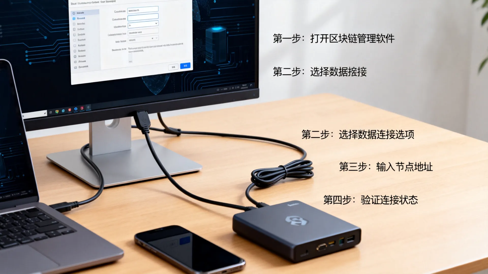 国内区块链数据连接设置