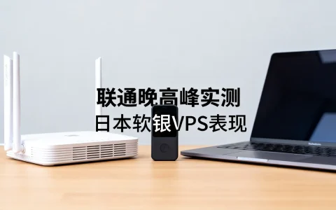 联通晚高峰卡吗？日本软银VPS实测表现揭秘