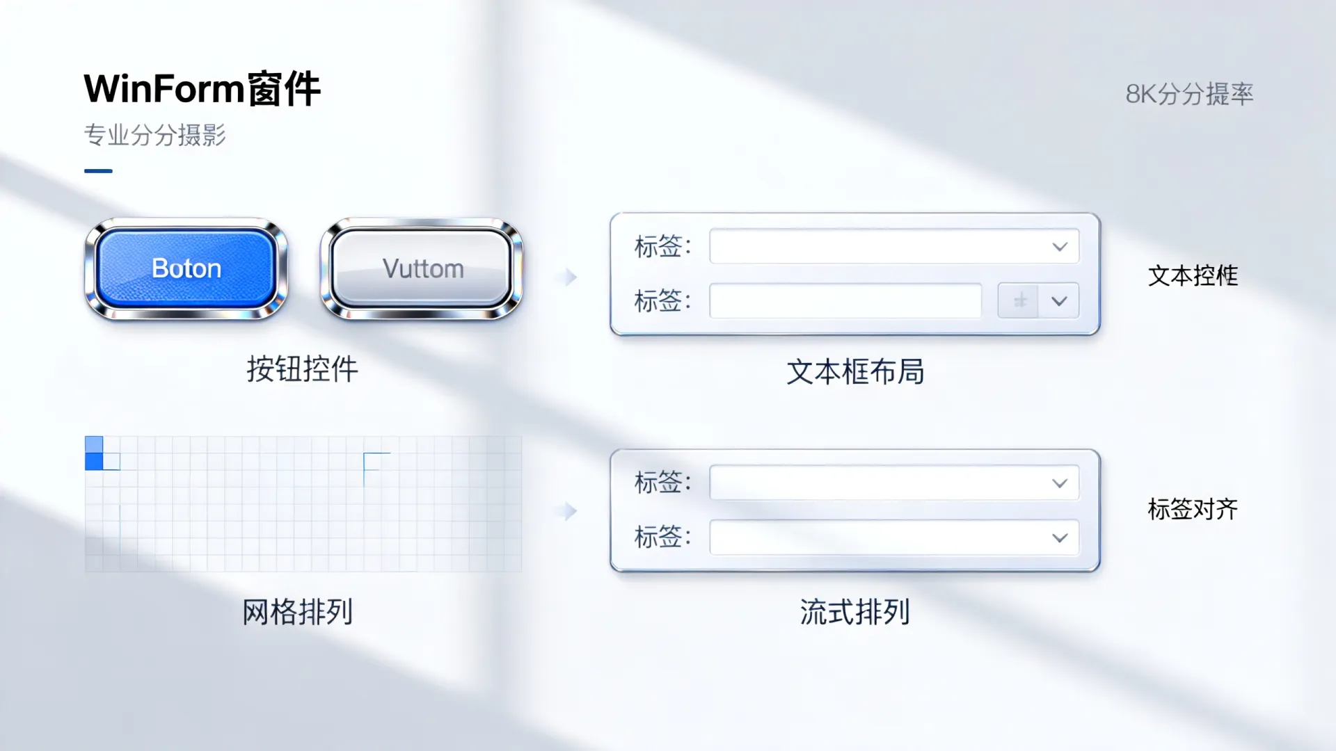 C窗体程序开发如何设计用户界面?WinForm控件布局技巧详解 C窗体程序开发如何设计用户界面