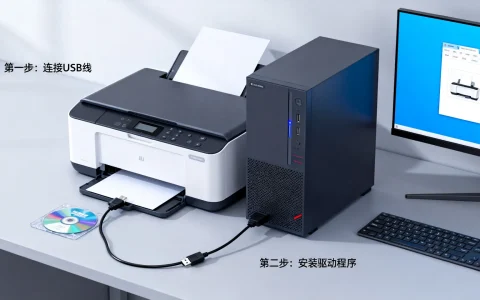 打印机和电脑怎样安装和连接，打印机怎么连接电脑？