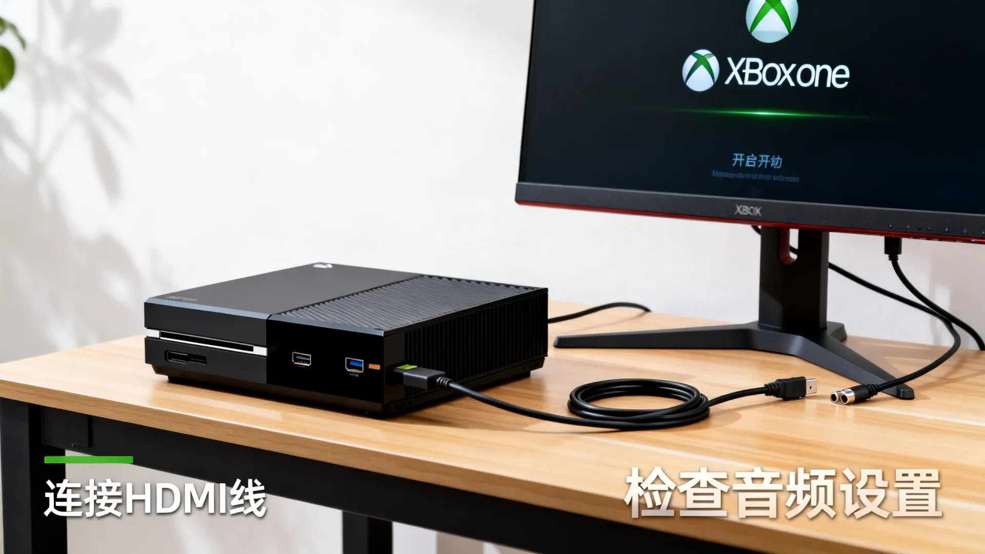 xboxone怎么连电脑显示器 xboxone怎么连电脑显示器