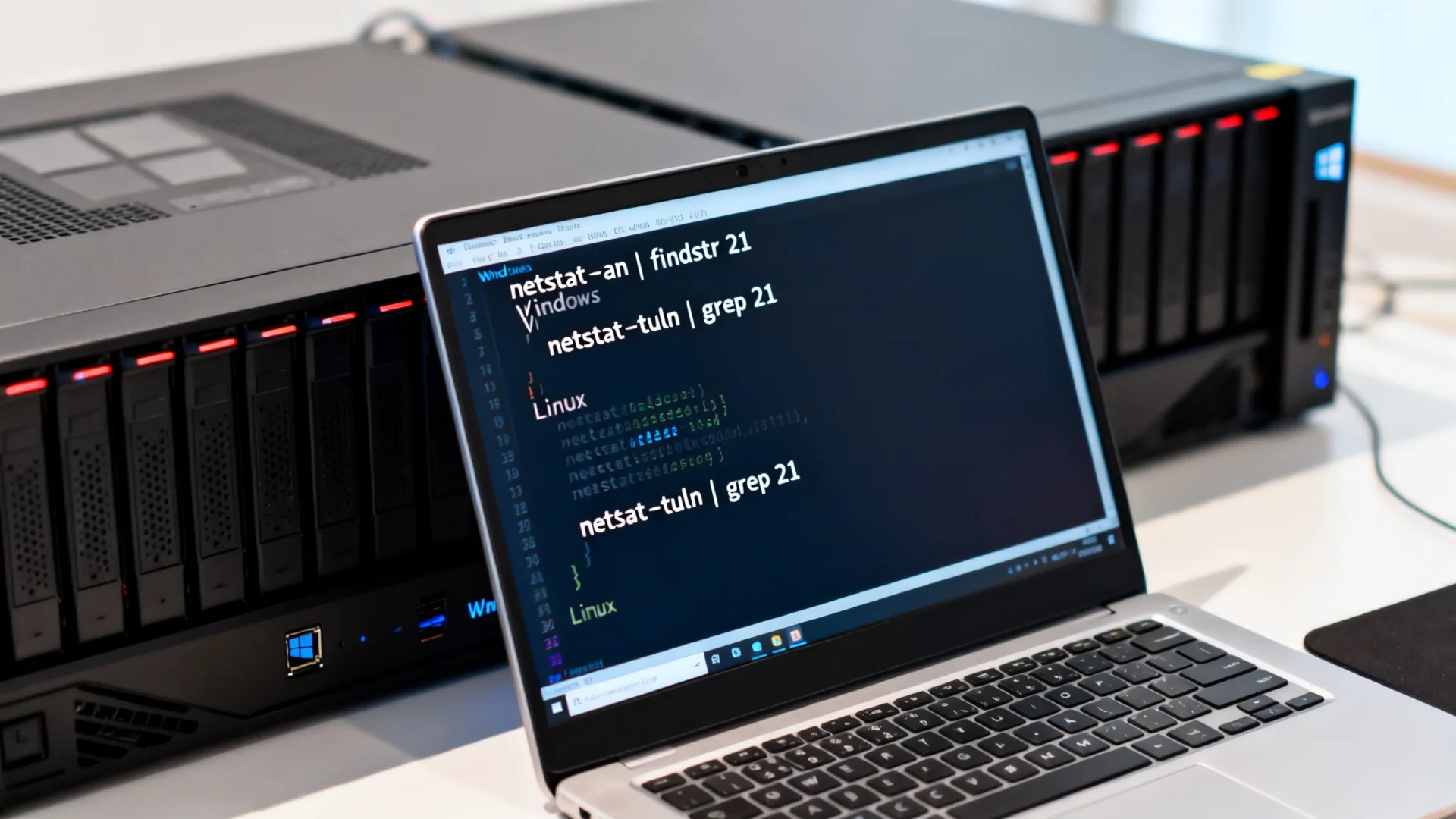 服务器怎么查看ftp端口?,linux/windows查看ftp端口命令 windows查看ftp端口命令