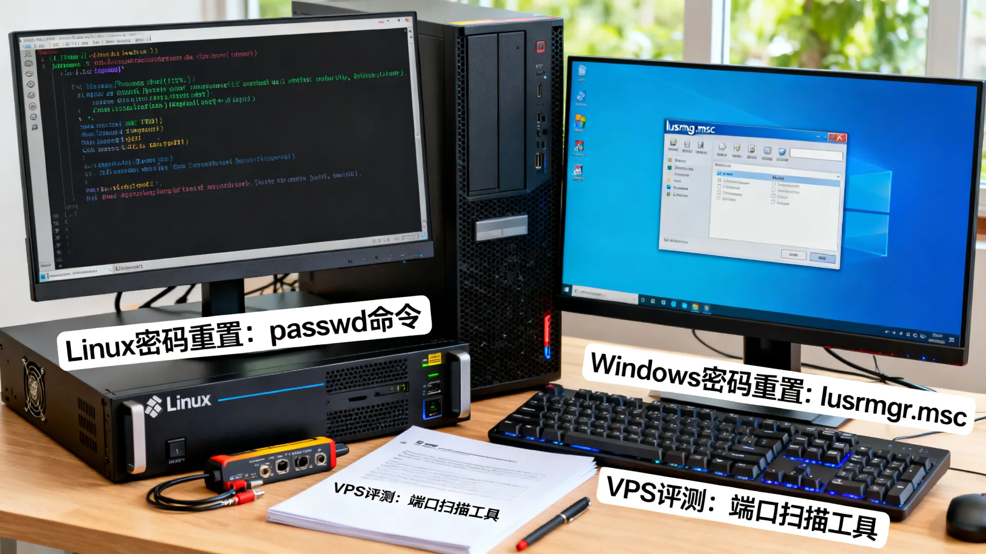 如何重置Linux和Windows系统服务器密码? - VPS评测 - 国外VPS,国外VPS商家,评测及优惠 如何重置Linux和Windows系统服务器密码? - VPS评测 - 国外VPS,国外VPS商家,评测及优惠