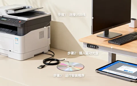 打印机直连电脑怎么安装，打印机驱动安装失败怎么办