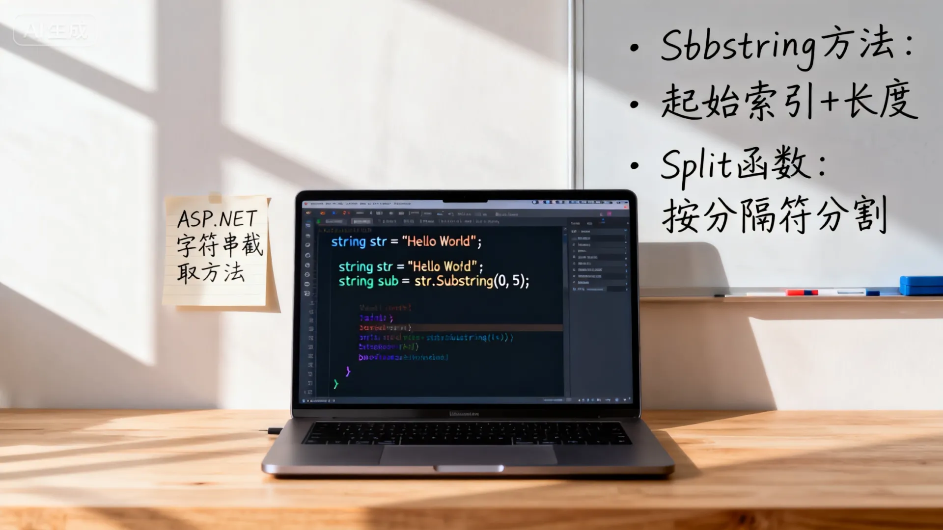ASP.NET如何截取字符串?字符串截取方法详解 NET如何截取字符串