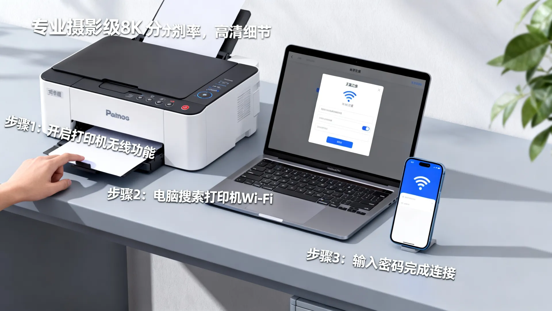 奔图打印机怎么无线连接电脑 奔图打印机怎么无线连接电脑