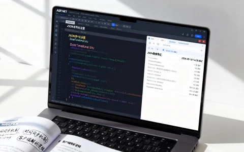 ASP.NET如何正确转出JSON格式并确保客户端显示时间准确一致？