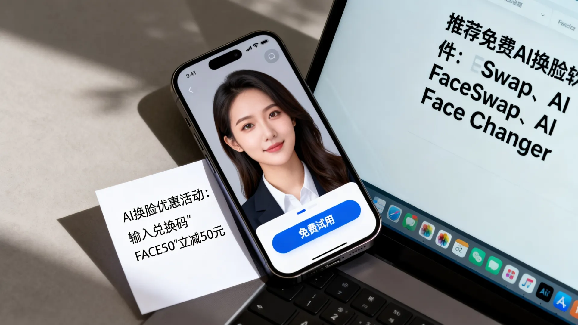 AI换脸优惠活动怎么领,AI换脸软件哪个免费好用? AI换脸软件哪个免费好用