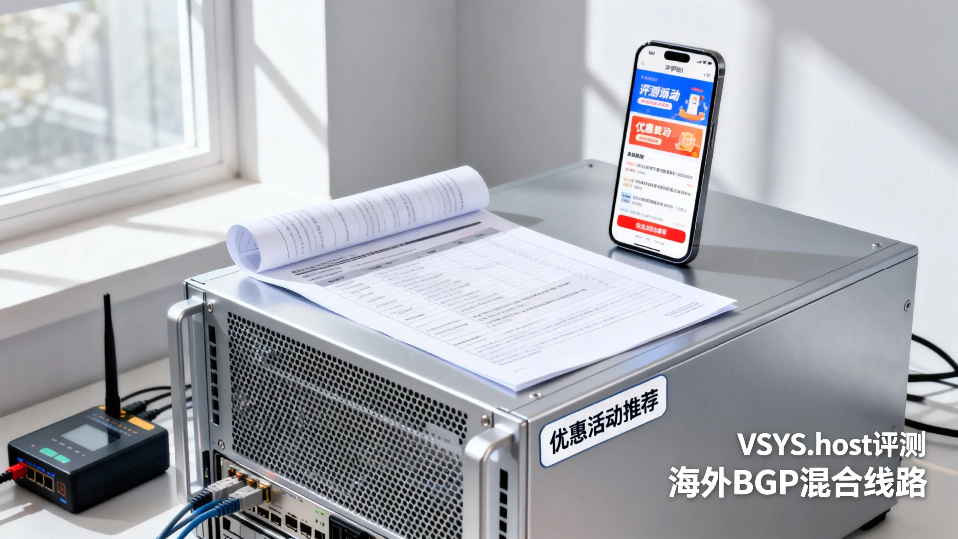 海外BGP混合线路 VSYS
