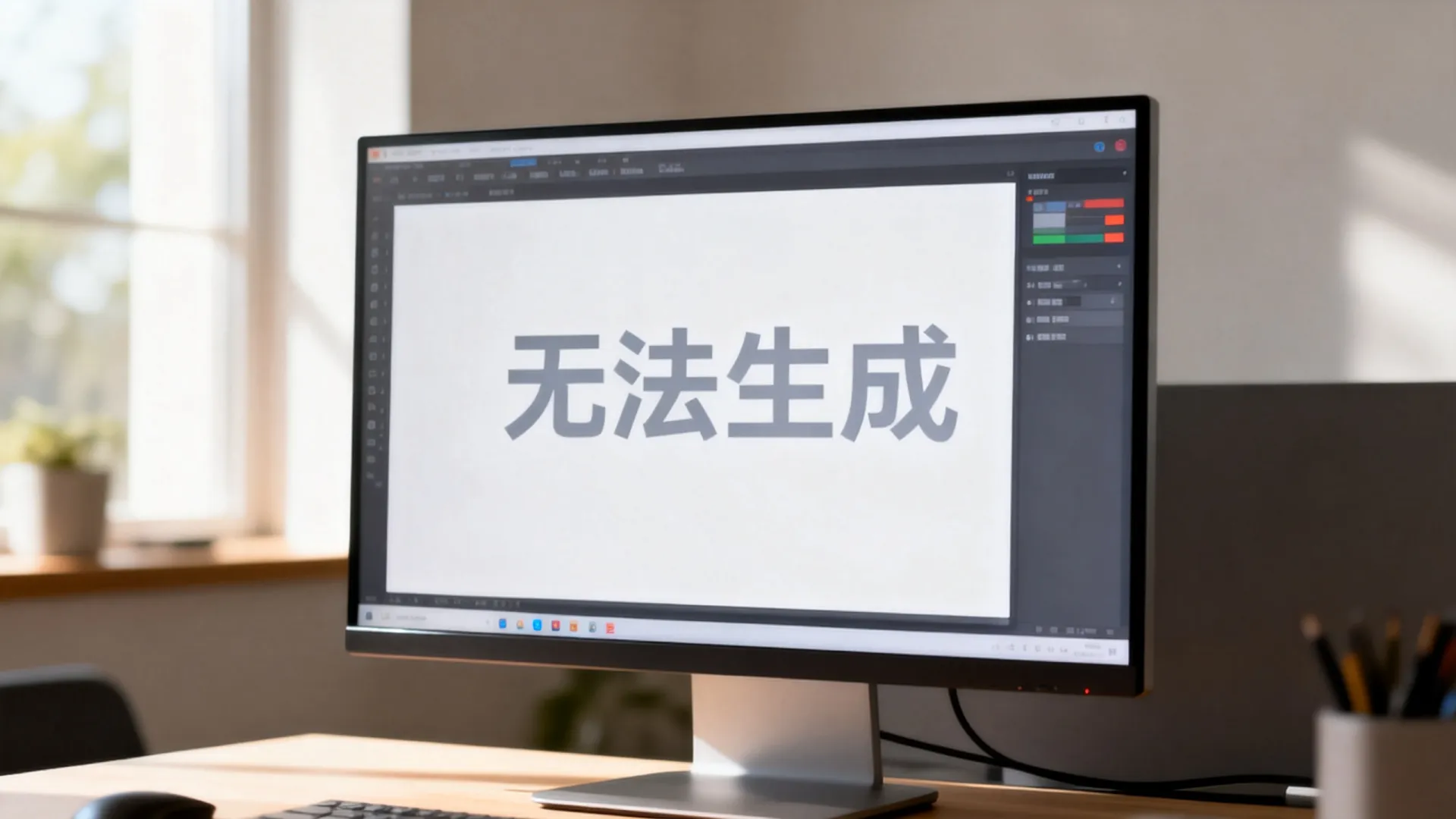 无法生成