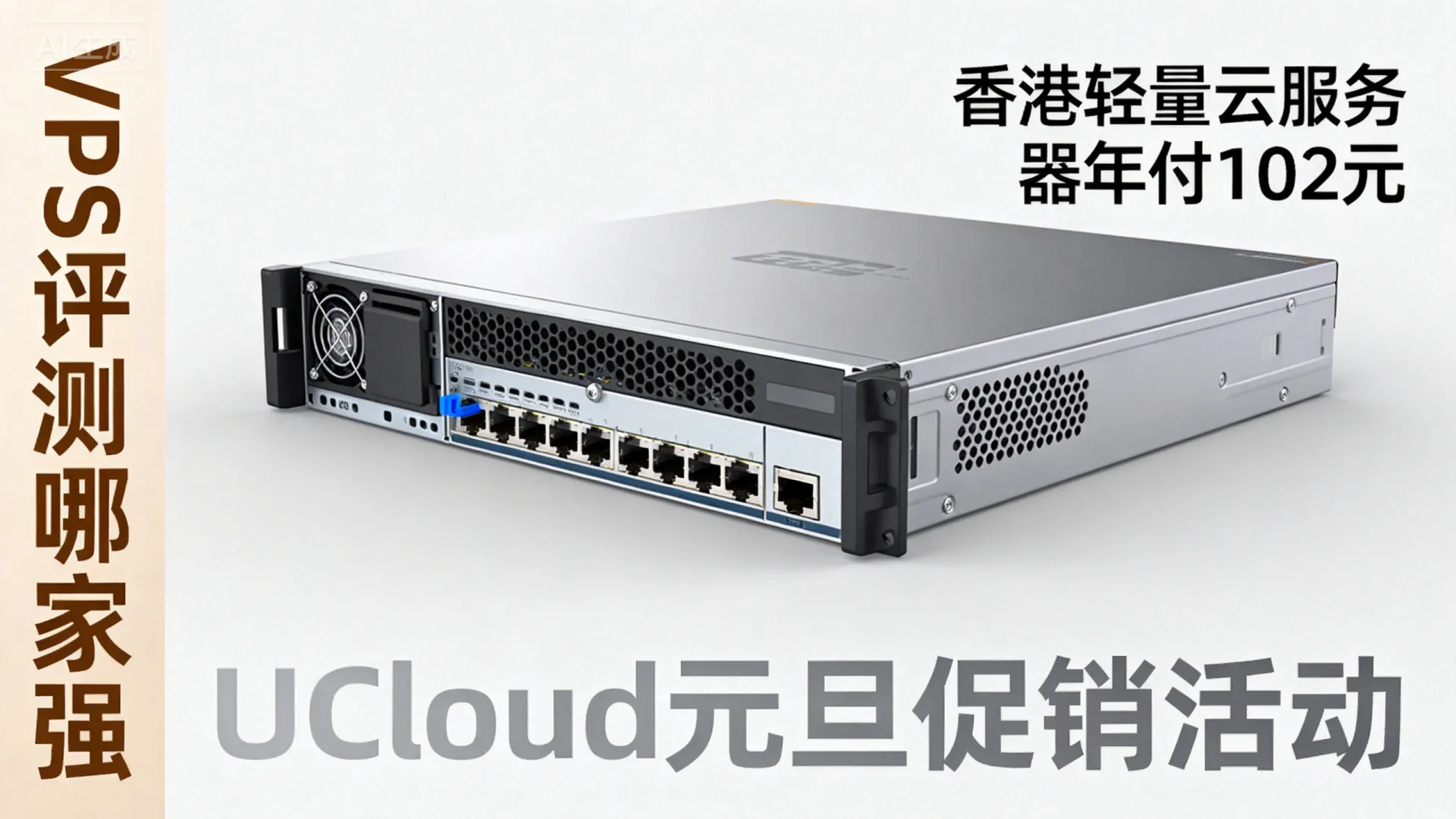 UCloud 元旦促销活动 香港轻量云服务器 年付102元 - VPS评测 - 国外VPS,国外VPS商家,评测及优惠 UCloud 元旦促销活动 香港轻量云服务器 年付102元 - VPS评测 - 国外VPS,国外VPS商家,评测及优惠