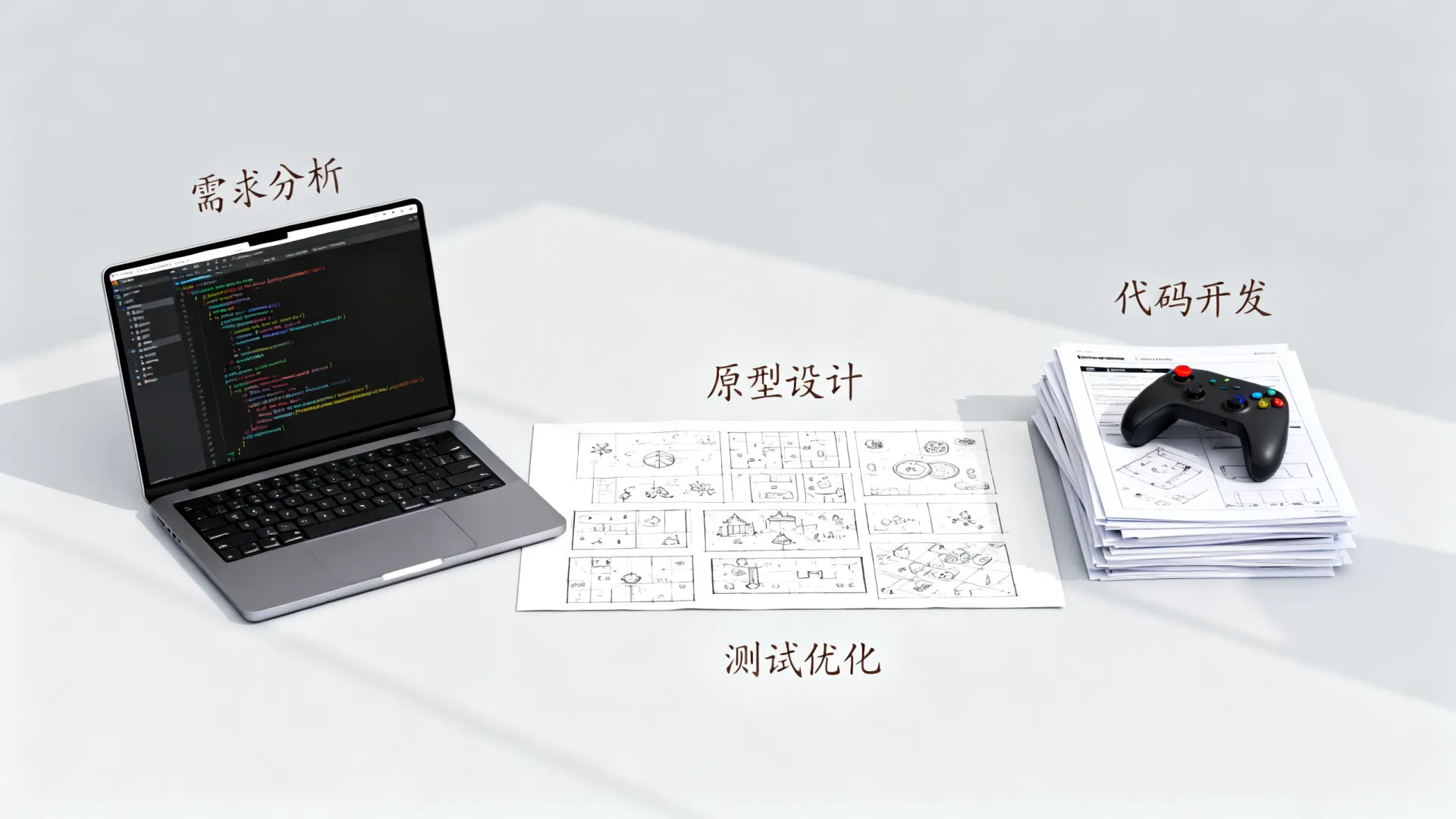 如何快速开发游戏?独立游戏制作全流程解析 独立游戏制作全流程解析