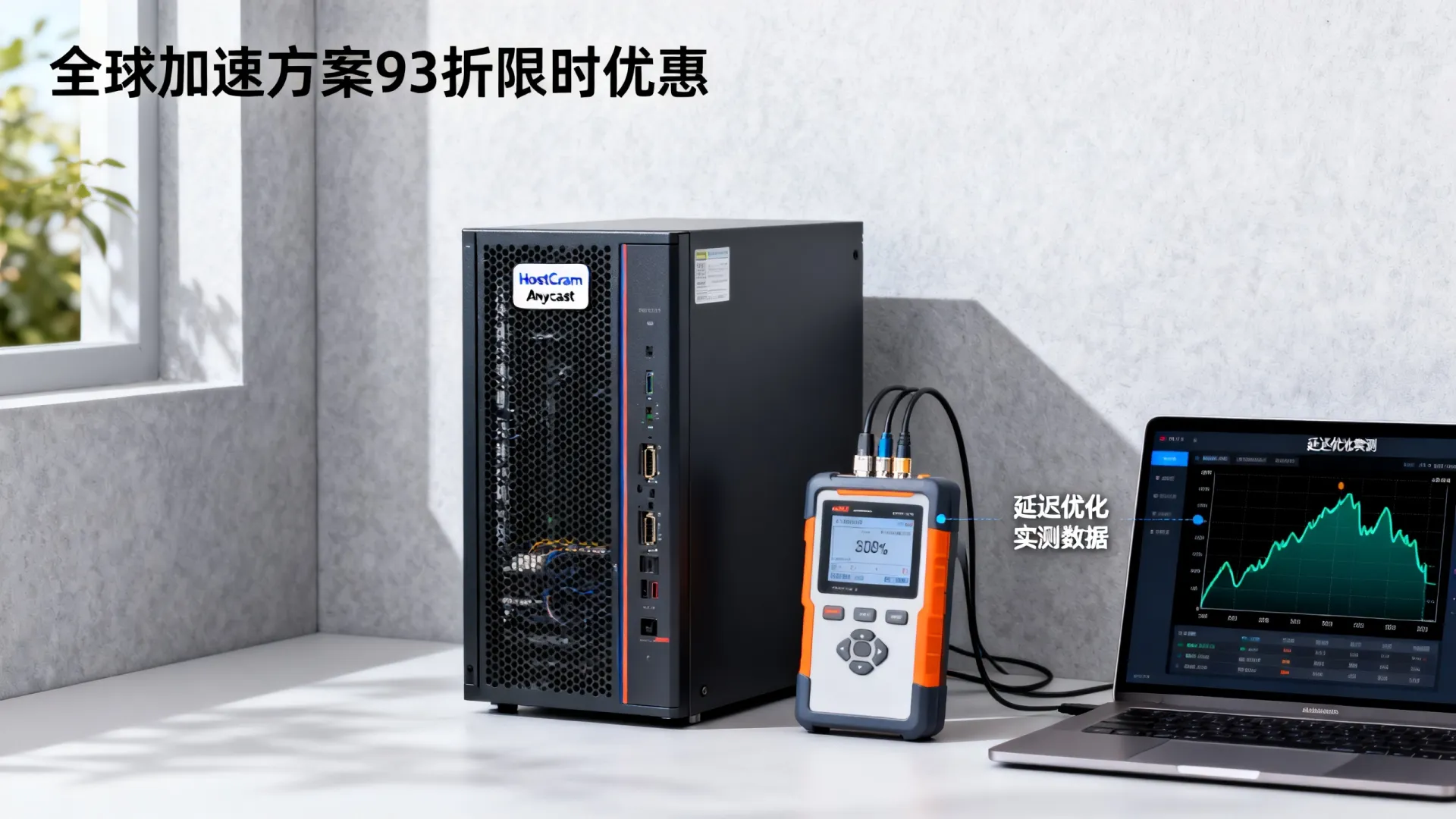 HostCram Anycast服务器延迟优化实测如何?全球加速方案93折限时优惠 HostCram Anycast服务器延迟优化实测如何
