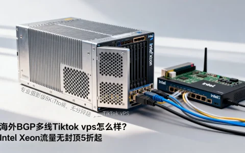 海外BGP多线Tiktok vps怎么样？Intel Xeon流量无封顶5折起