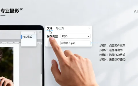 AI怎么存储成PSD格式，AI文件如何导出为PSD格式？