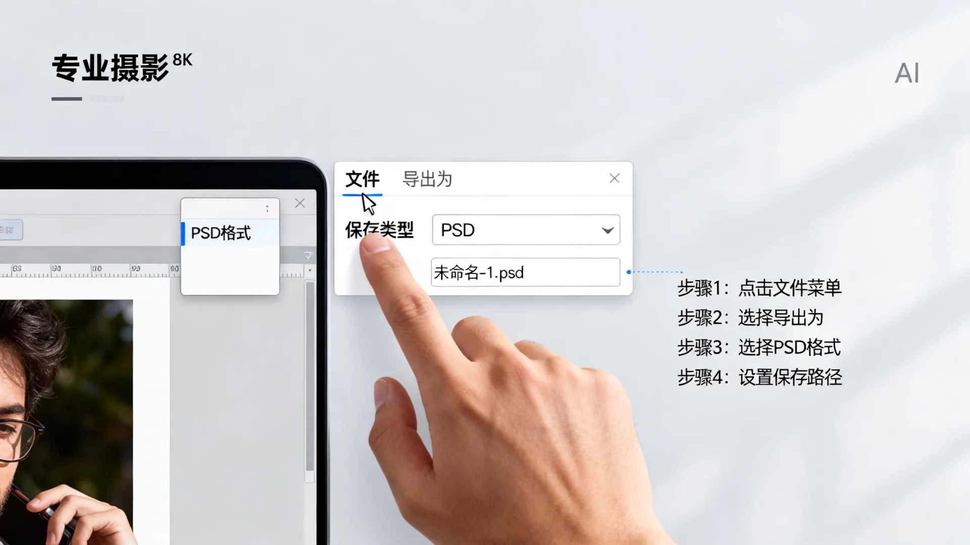 ai怎么存储成psd格式 ai怎么存储成psd格式