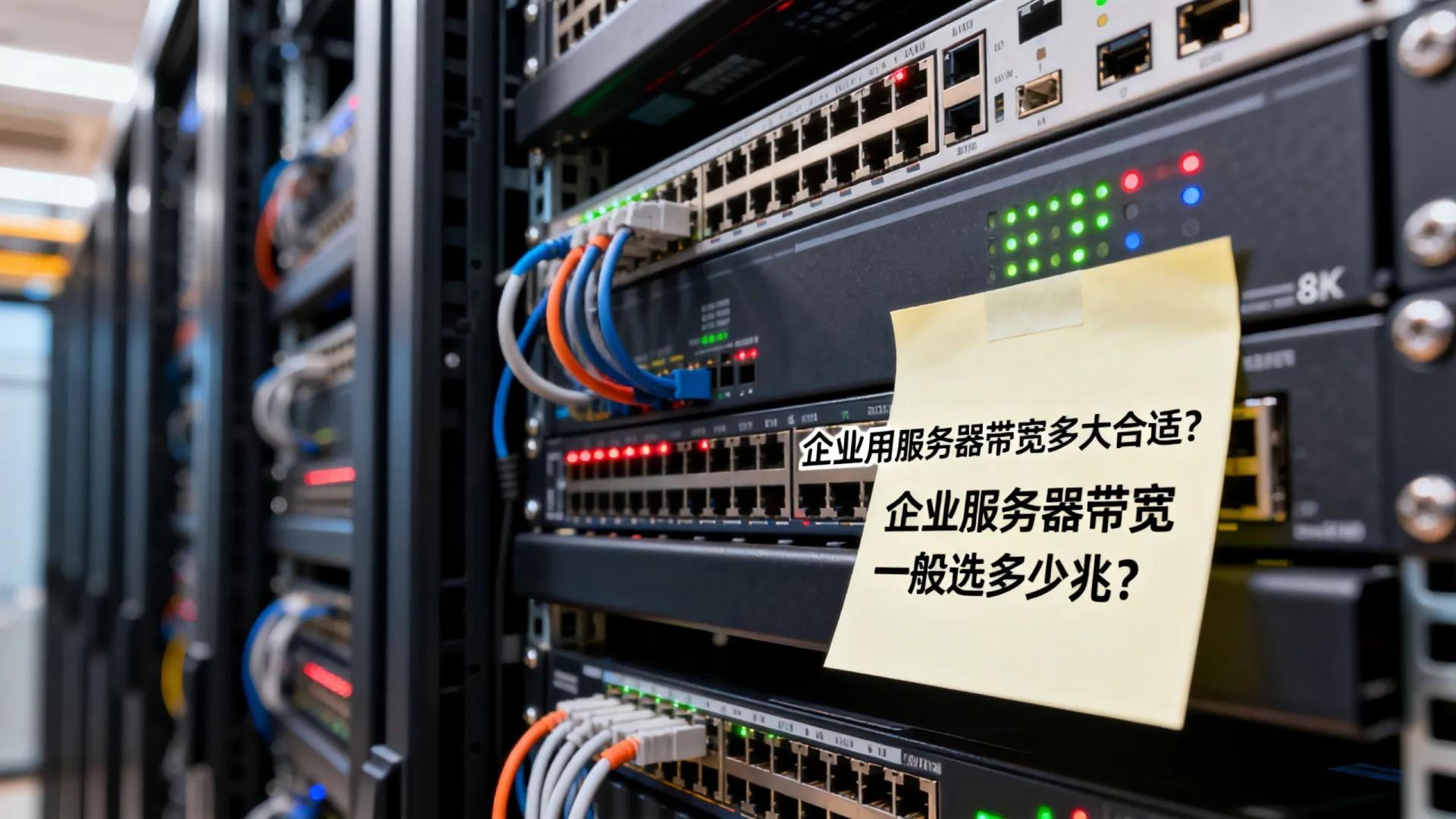 企业用服务器带宽多大合适?参考这个标准 企业用服务器带宽多大合适