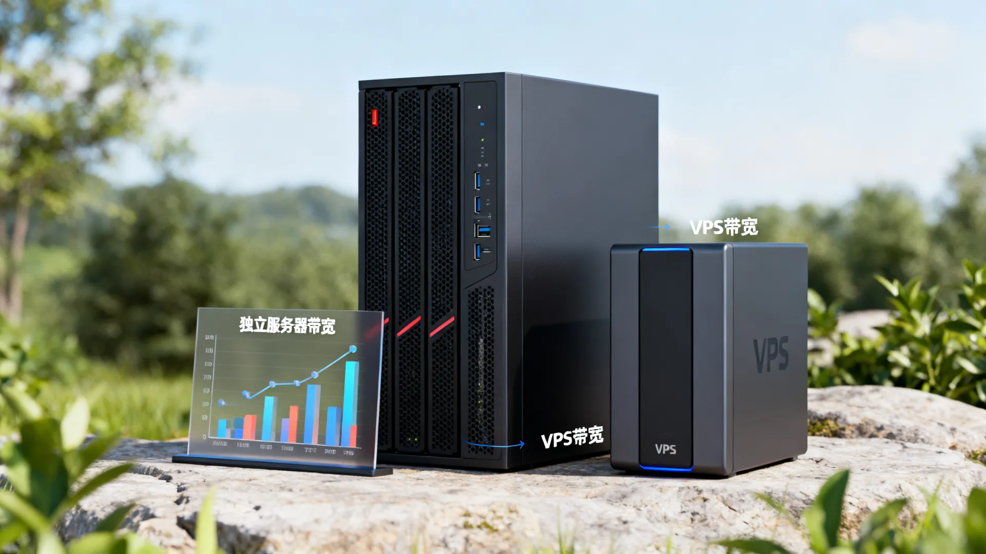 独立服务器带宽和VPS带宽区别在哪? 独立服务器带宽和VPS带宽区别在哪