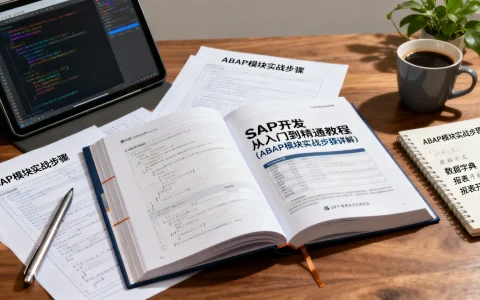 SAP开发从入门到精通教程（ABAP模块实战步骤详解）
