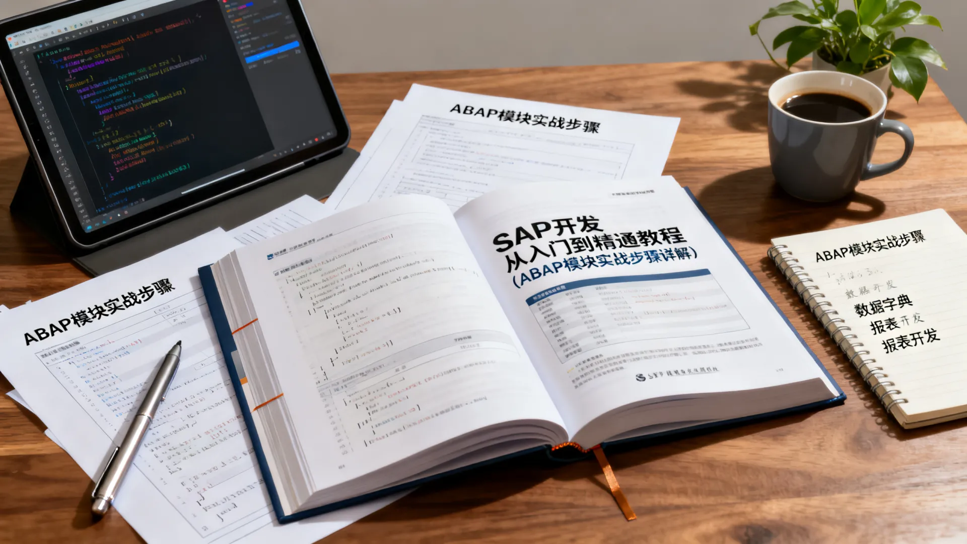 SAP开发从入门到精通教程(ABAP模块实战步骤详解) SAP开发从入门到精通教程