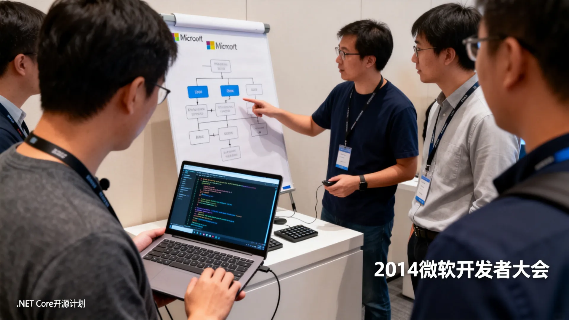 2014微软开发者大会宣布了什么重要开源计划？