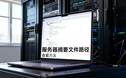 在哪里，服务器摘要文件路径怎么查看