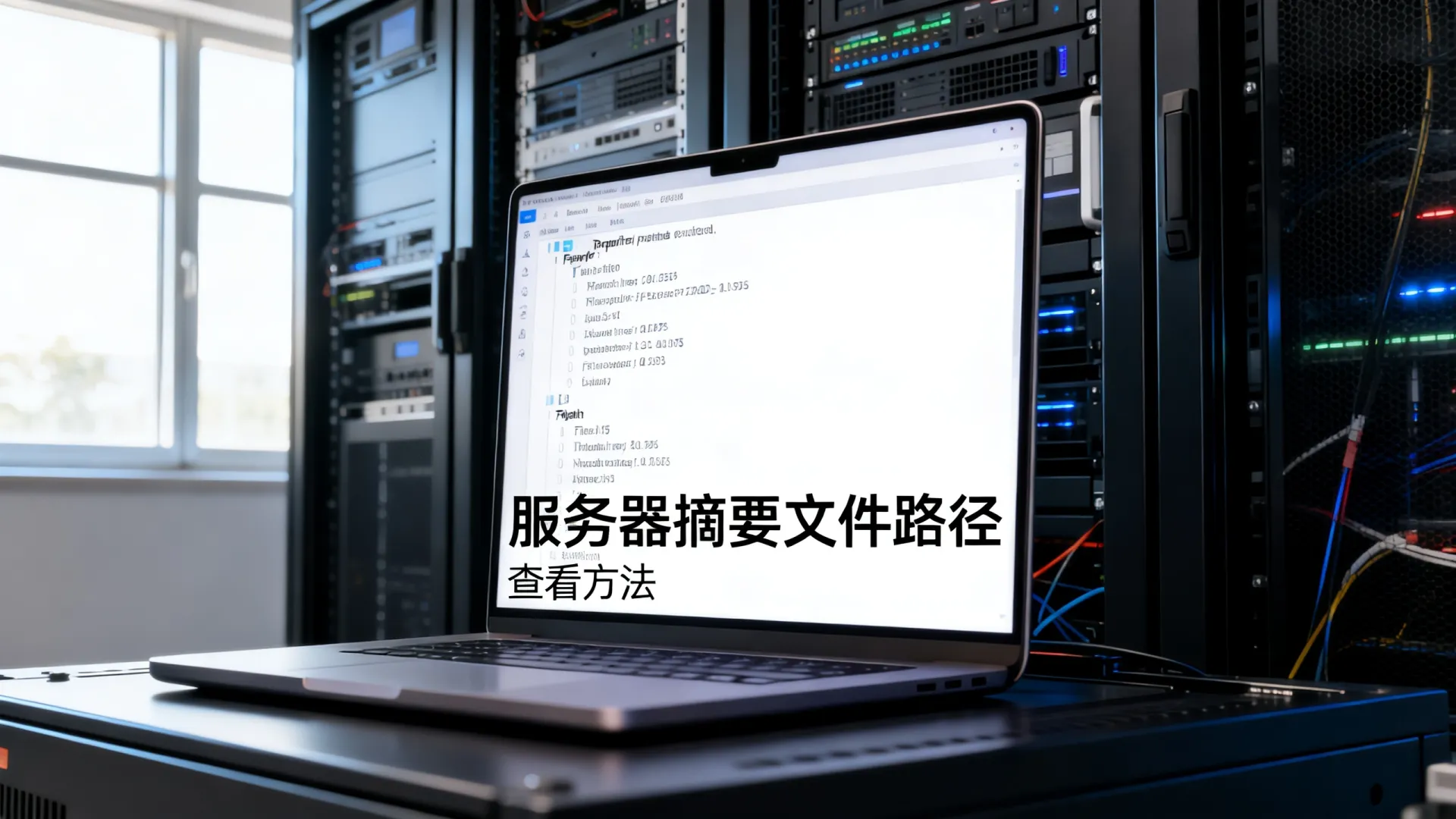 服务器摘要在哪里 服务器摘要在哪里