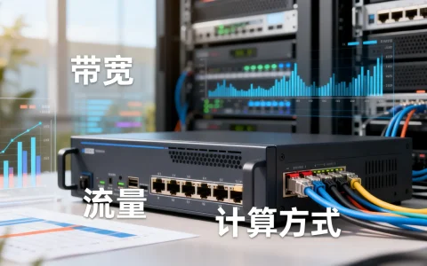 服务器带宽和流量什么关系？服务器带宽流量怎么计算？