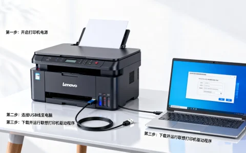 联想打印机怎么连接电脑，联想打印机驱动安装教程